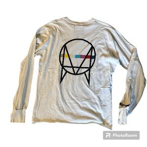 OWSLA White Broadcast Long Sleeve Shirt